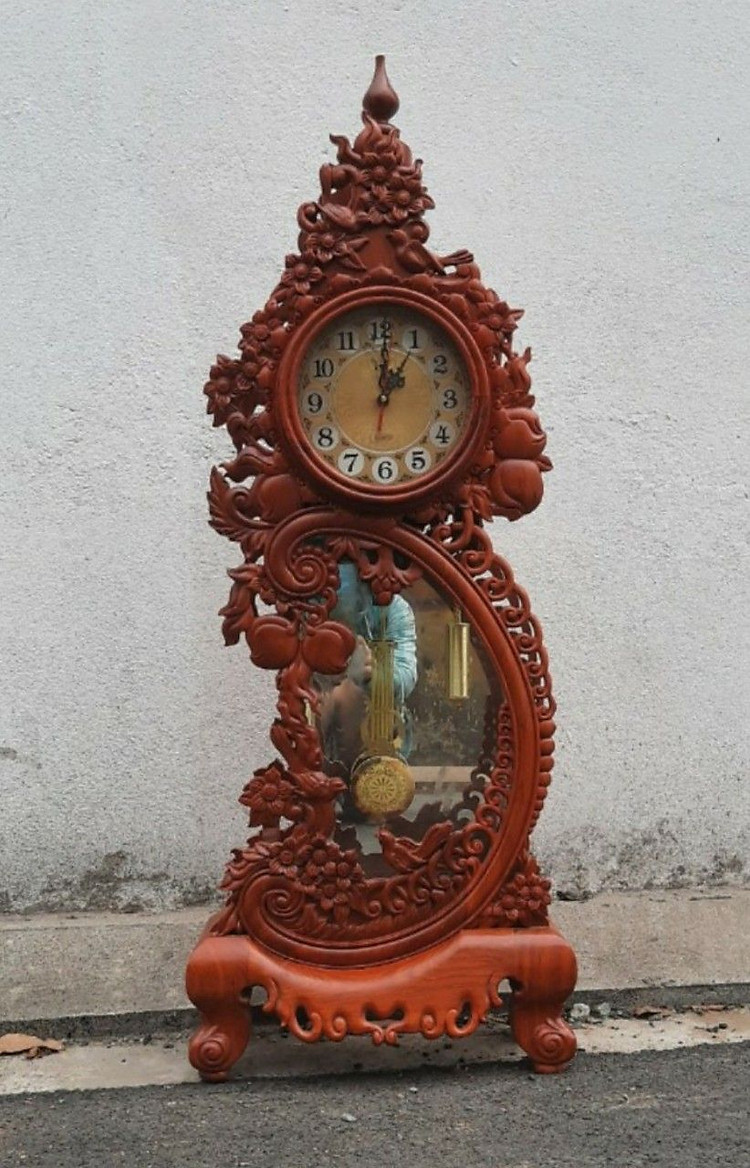 Đồng hồ gỗ 08