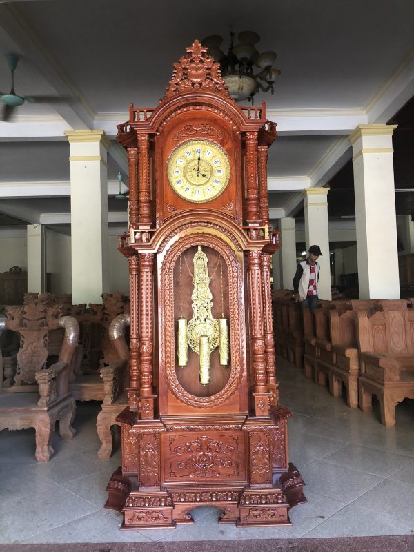 Đồng hồ gỗ 01