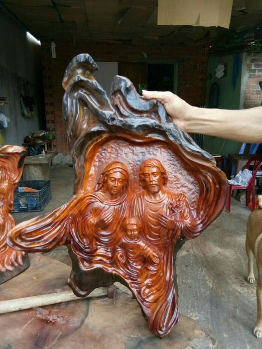 Tượng gia đình thánh gia 07