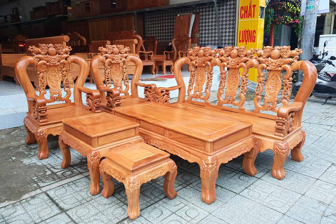 Salon gỗ 01