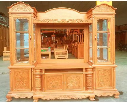 Tủ rượu gỗ 03