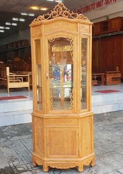 Tủ rượu gỗ 05