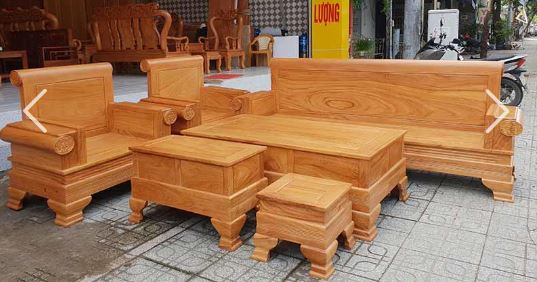 Sofa gỗ 02