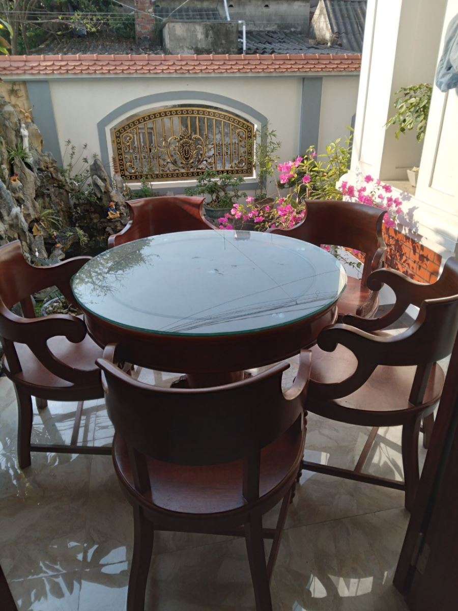 Bộ bàn ghế LIM 6 món nhà vườn, phòng khách
